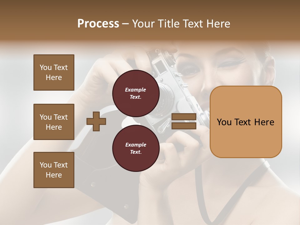 Photo Pursuit Shot PowerPoint Template