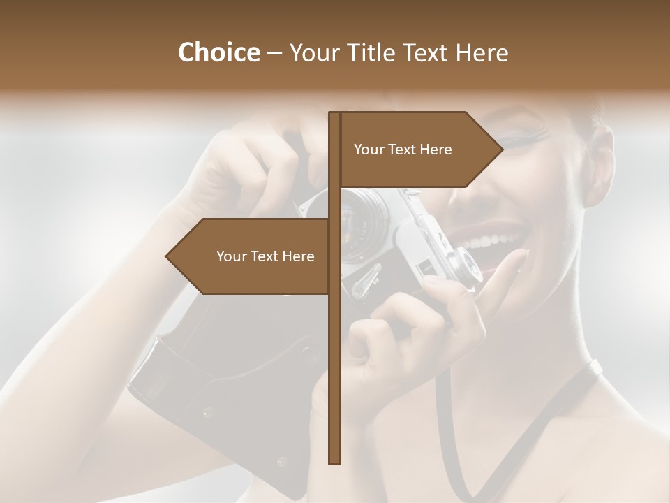 Photo Pursuit Shot PowerPoint Template