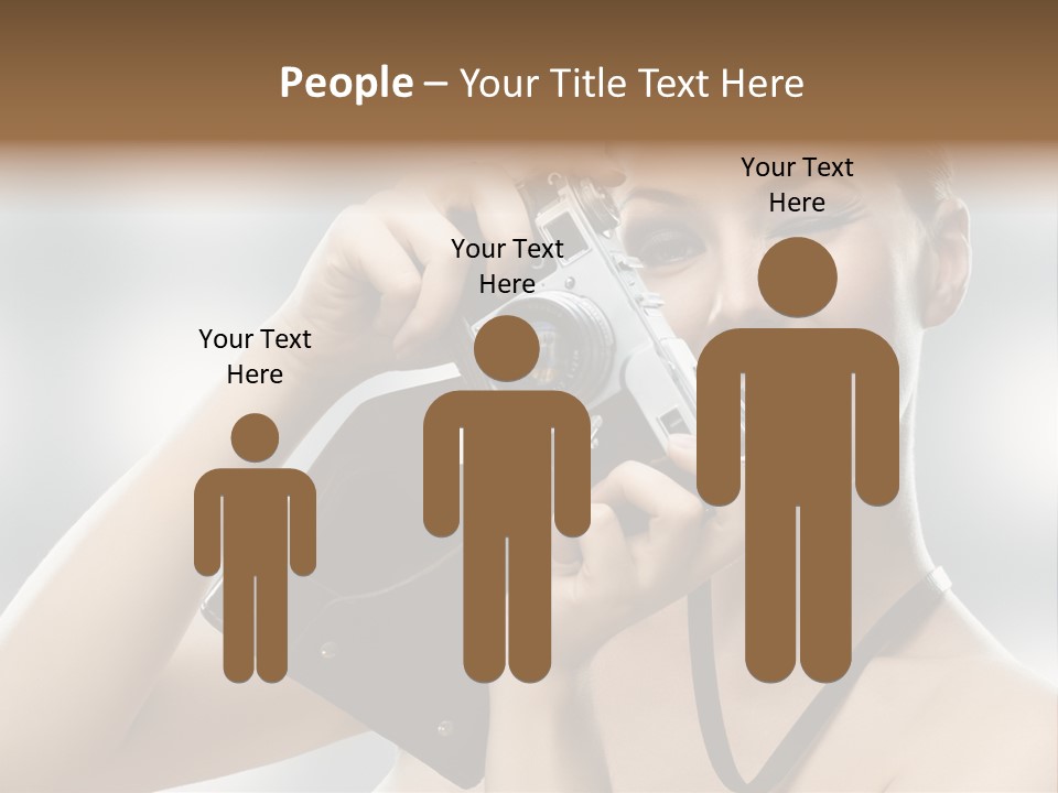 Photo Pursuit Shot PowerPoint Template