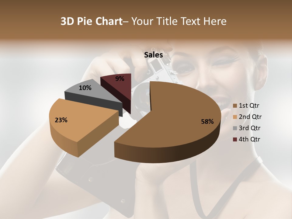 Photo Pursuit Shot PowerPoint Template