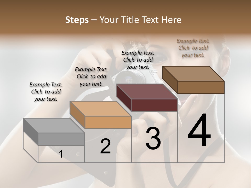 Photo Pursuit Shot PowerPoint Template
