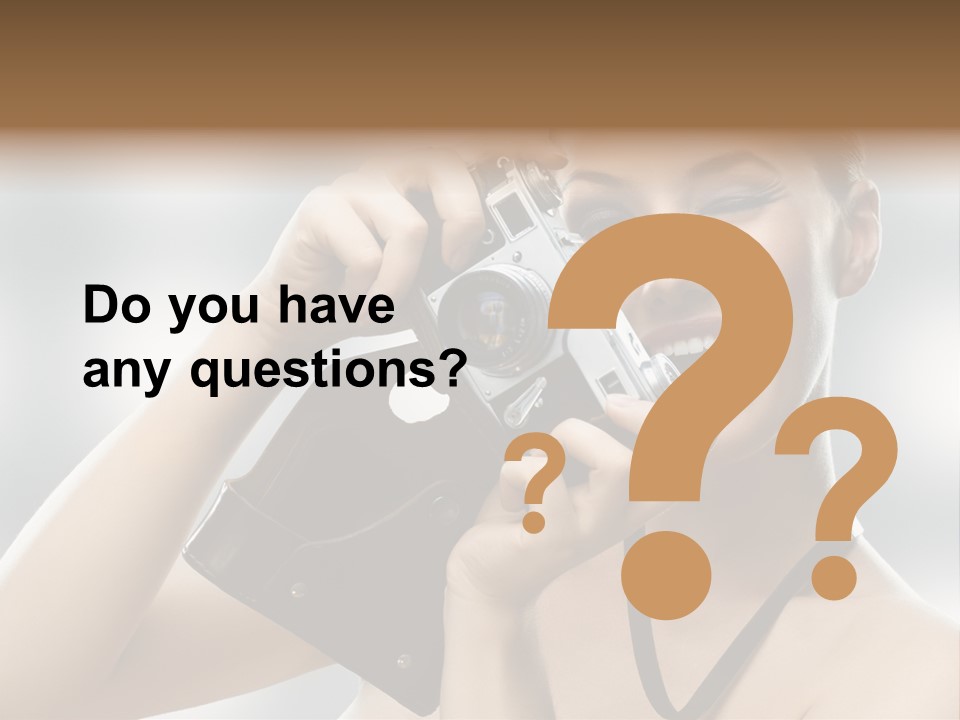 Photo Pursuit Shot PowerPoint Template