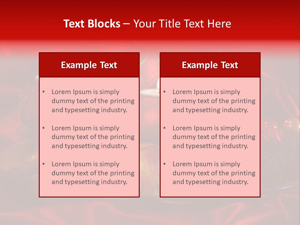 Nut Decoration Satin PowerPoint Template