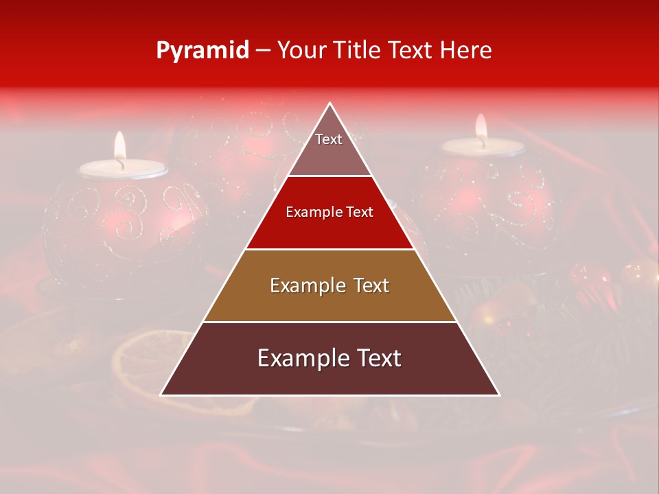 Nut Decoration Satin PowerPoint Template