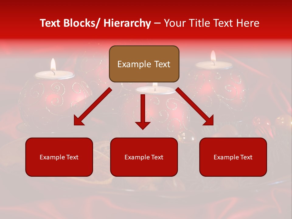 Nut Decoration Satin PowerPoint Template