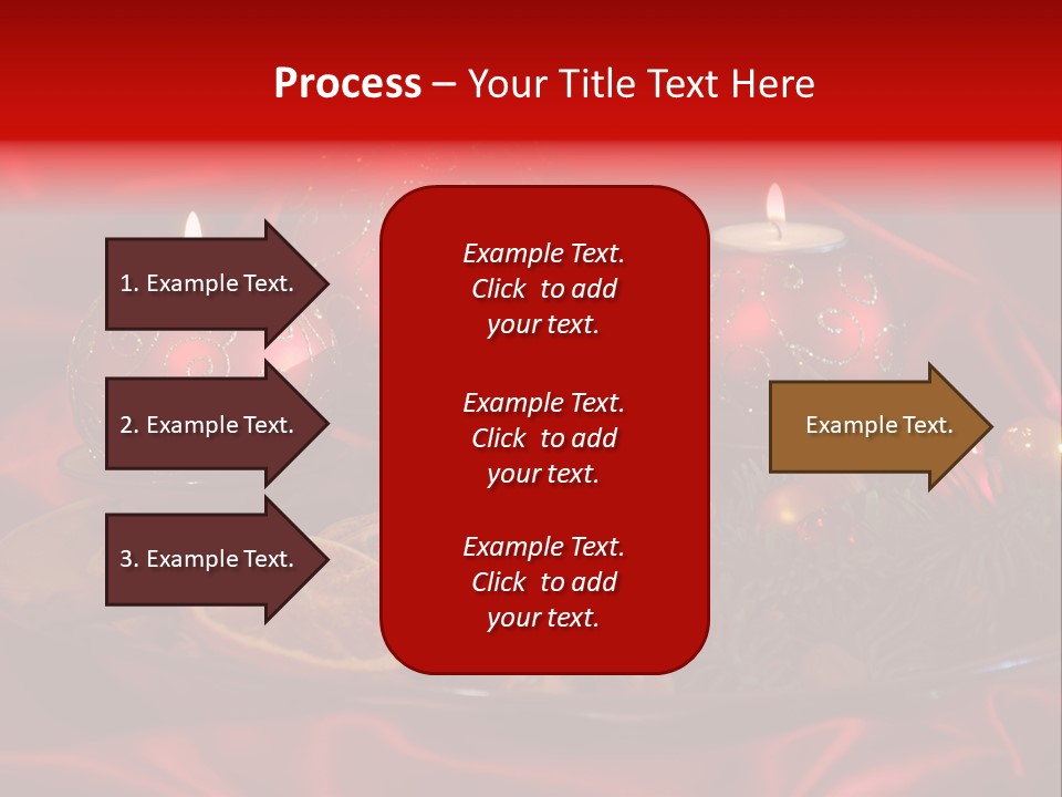 Nut Decoration Satin PowerPoint Template