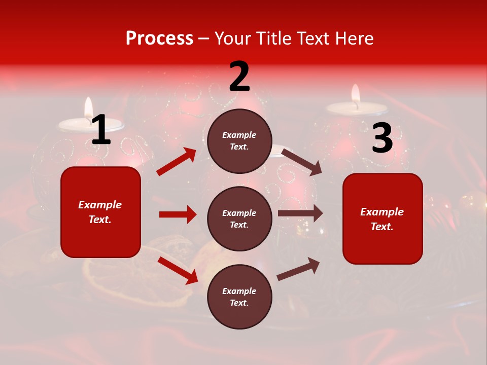 Nut Decoration Satin PowerPoint Template