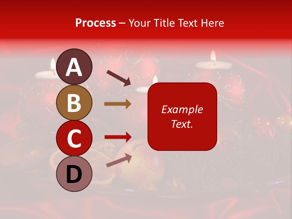 Nut Decoration Satin PowerPoint Template