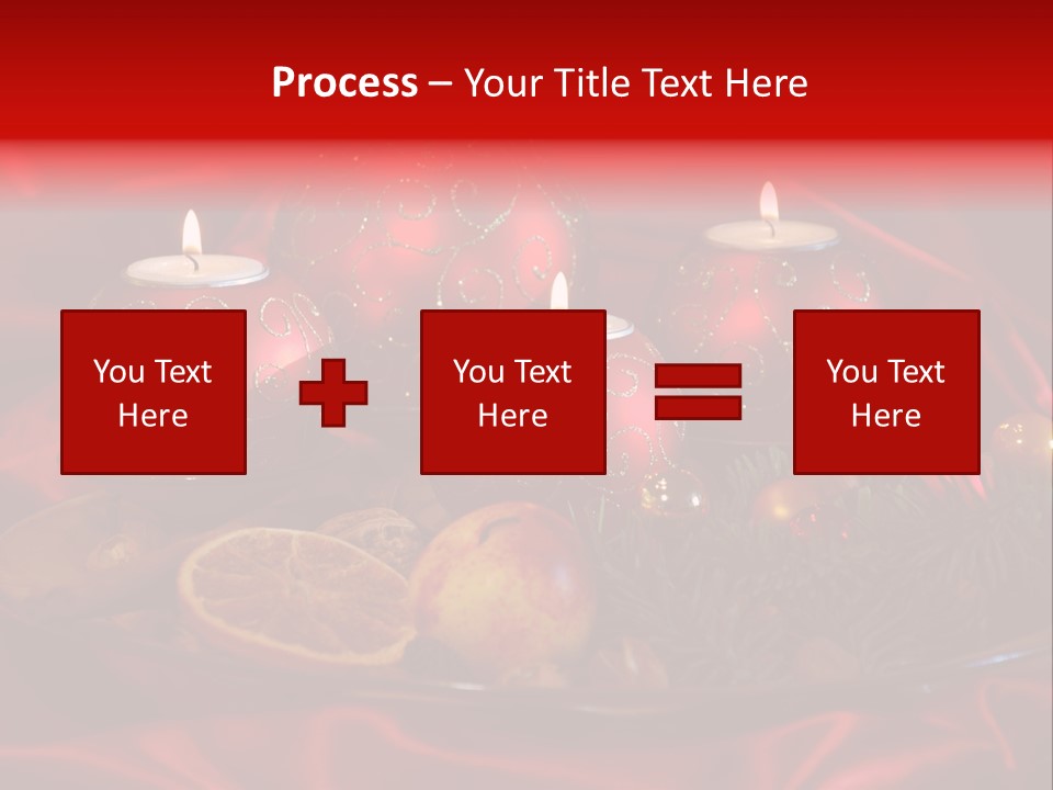 Nut Decoration Satin PowerPoint Template
