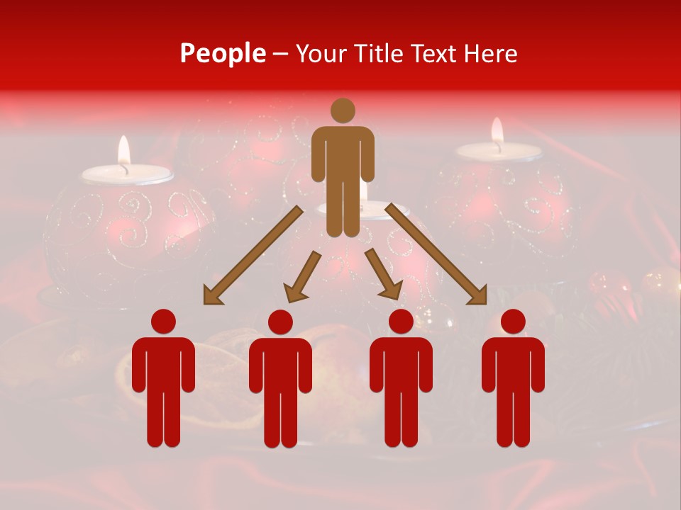 Nut Decoration Satin PowerPoint Template