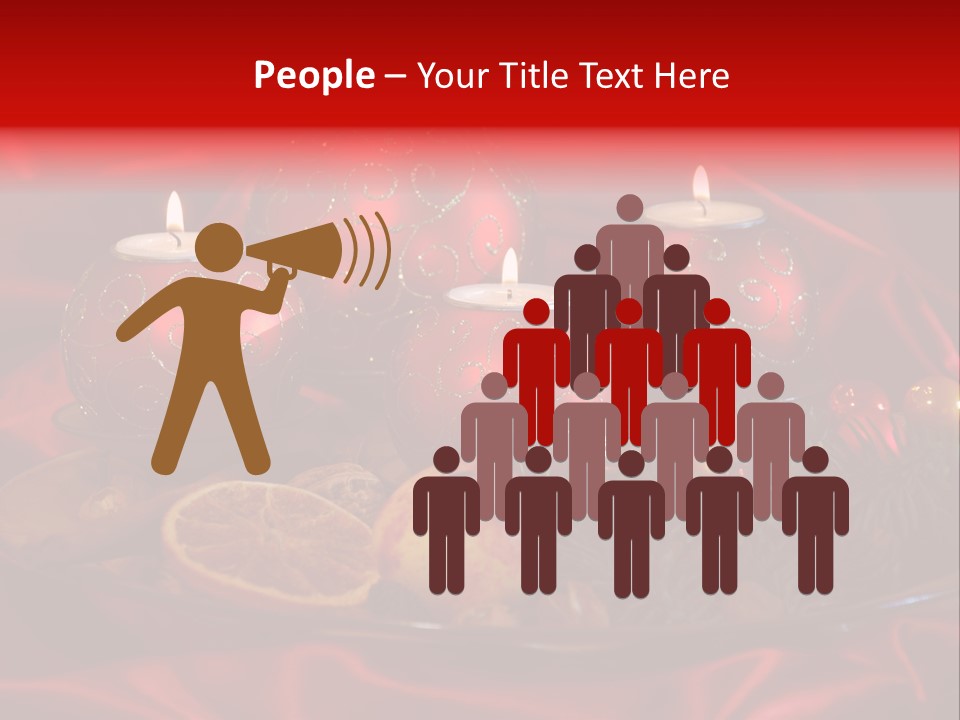 Nut Decoration Satin PowerPoint Template