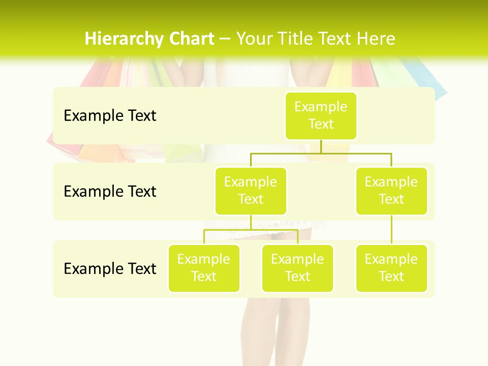 Shopaholic Consumer Enjoying PowerPoint Template