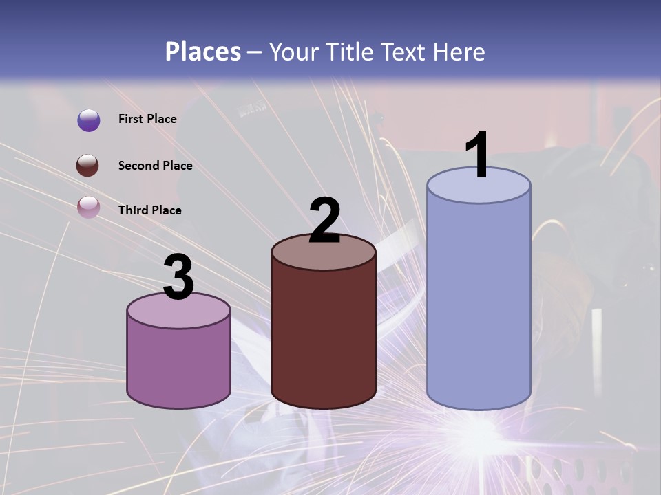 Al Lavoro Fiamma Uomo PowerPoint Template