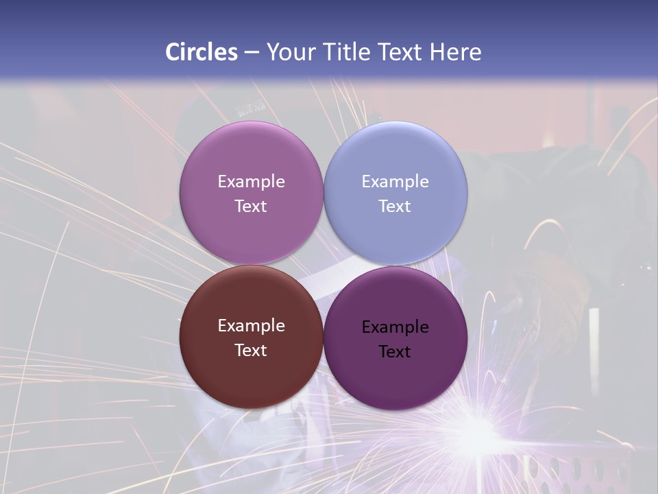 Al Lavoro Fiamma Uomo PowerPoint Template