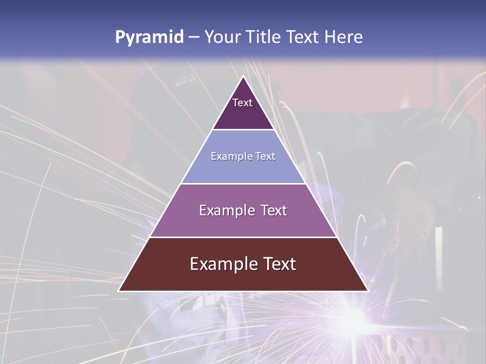 Al Lavoro Fiamma Uomo PowerPoint Template