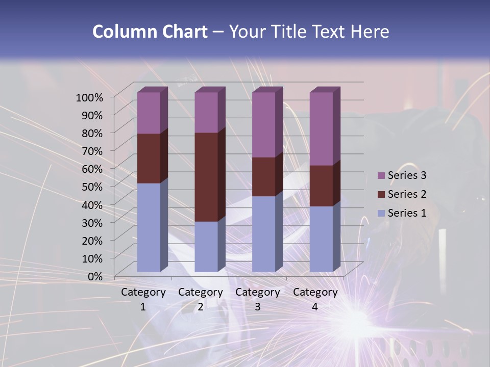 Al Lavoro Fiamma Uomo PowerPoint Template