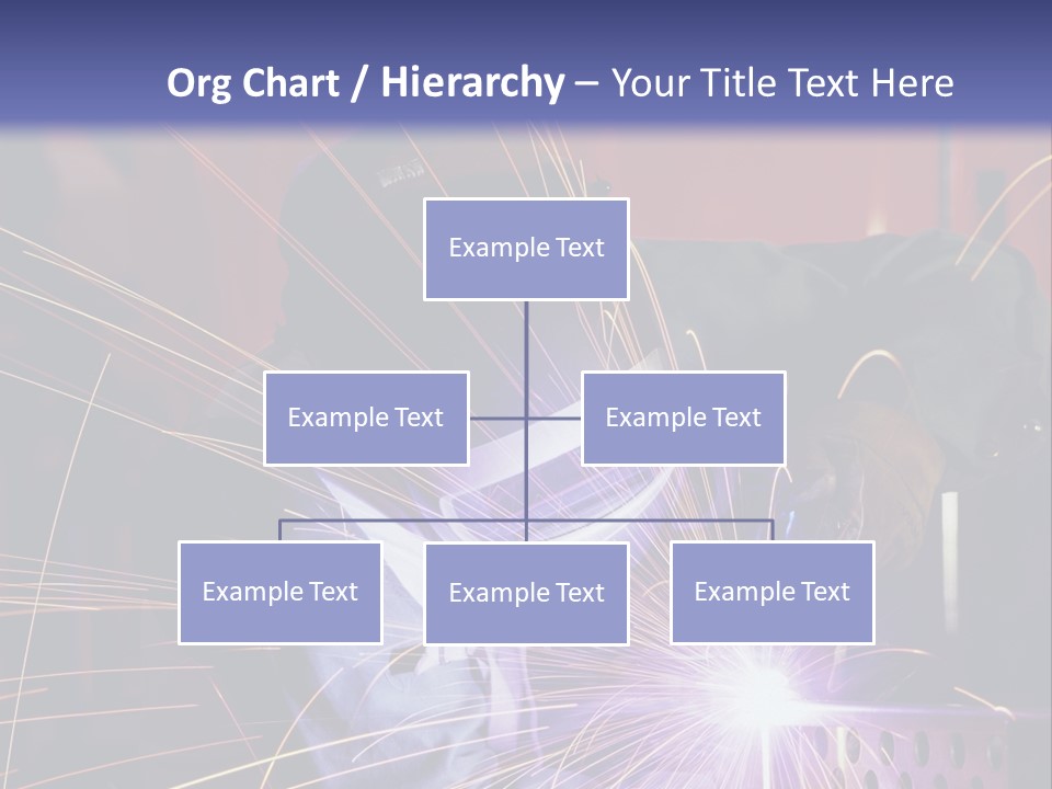 Al Lavoro Fiamma Uomo PowerPoint Template