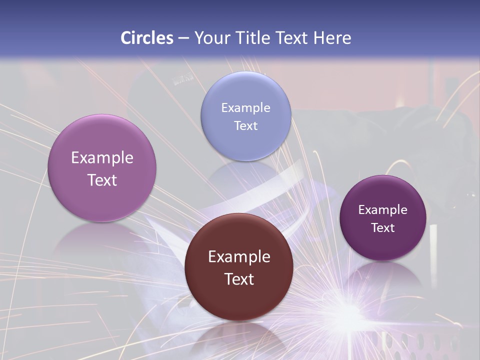 Al Lavoro Fiamma Uomo PowerPoint Template