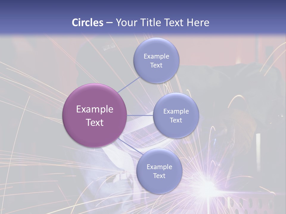 Al Lavoro Fiamma Uomo PowerPoint Template