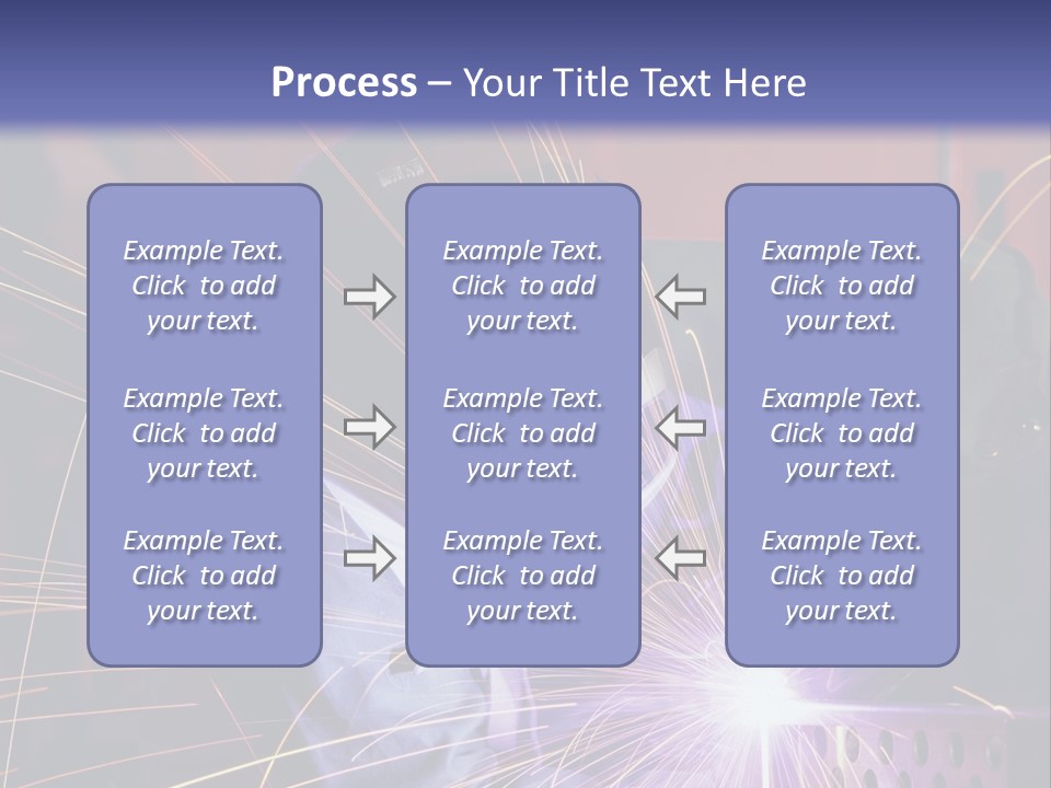 Al Lavoro Fiamma Uomo PowerPoint Template