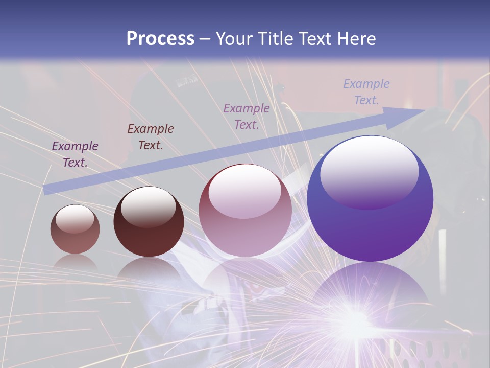 Al Lavoro Fiamma Uomo PowerPoint Template