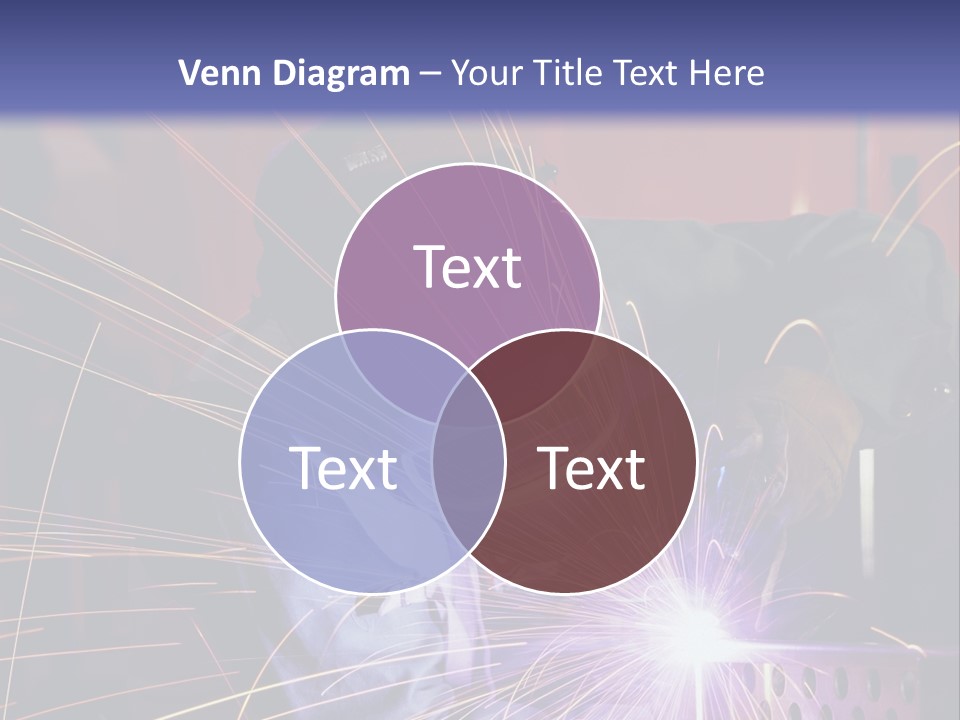 Al Lavoro Fiamma Uomo PowerPoint Template