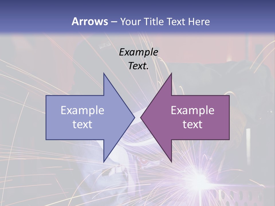 Al Lavoro Fiamma Uomo PowerPoint Template
