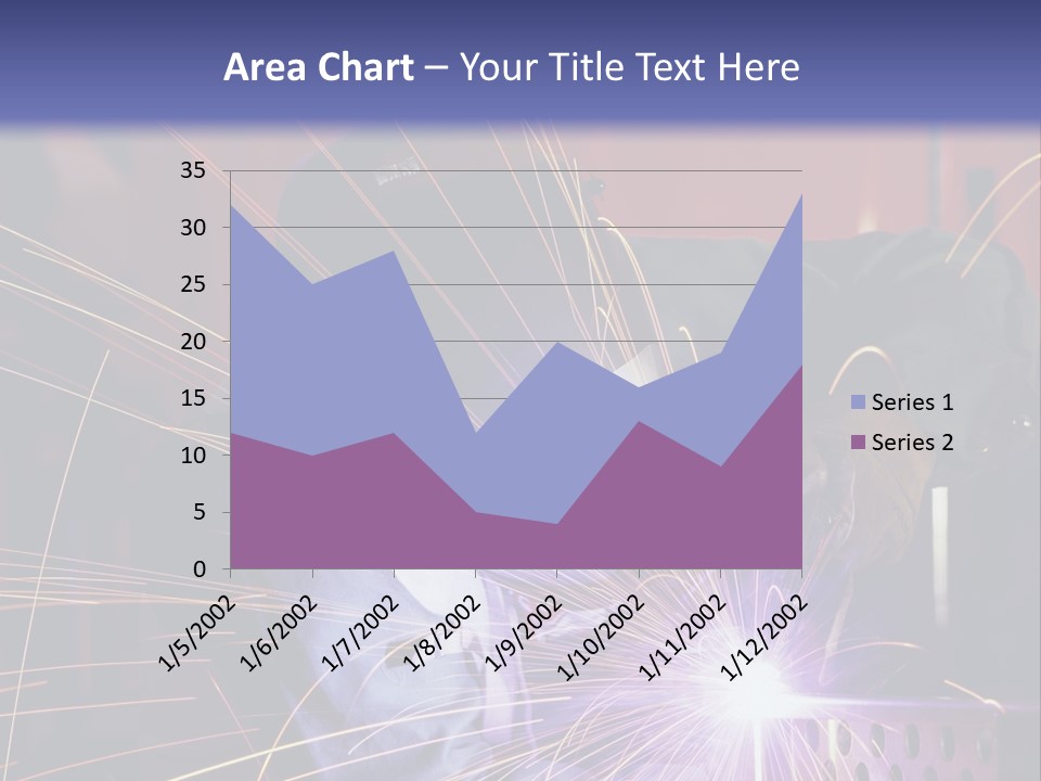 Al Lavoro Fiamma Uomo PowerPoint Template