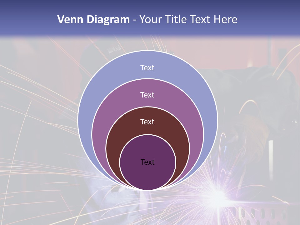 Al Lavoro Fiamma Uomo PowerPoint Template