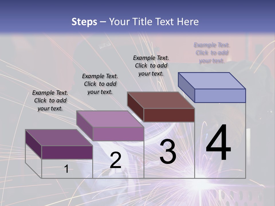 Al Lavoro Fiamma Uomo PowerPoint Template