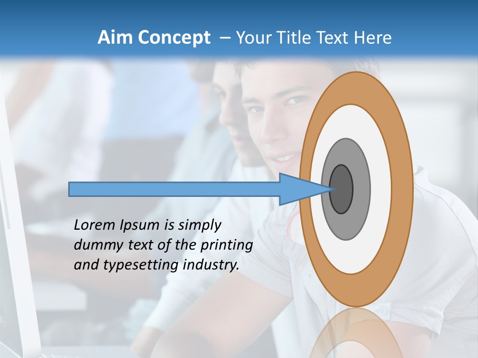 Professional Adults Meeting PowerPoint Template