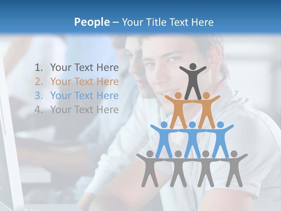 Professional Adults Meeting PowerPoint Template
