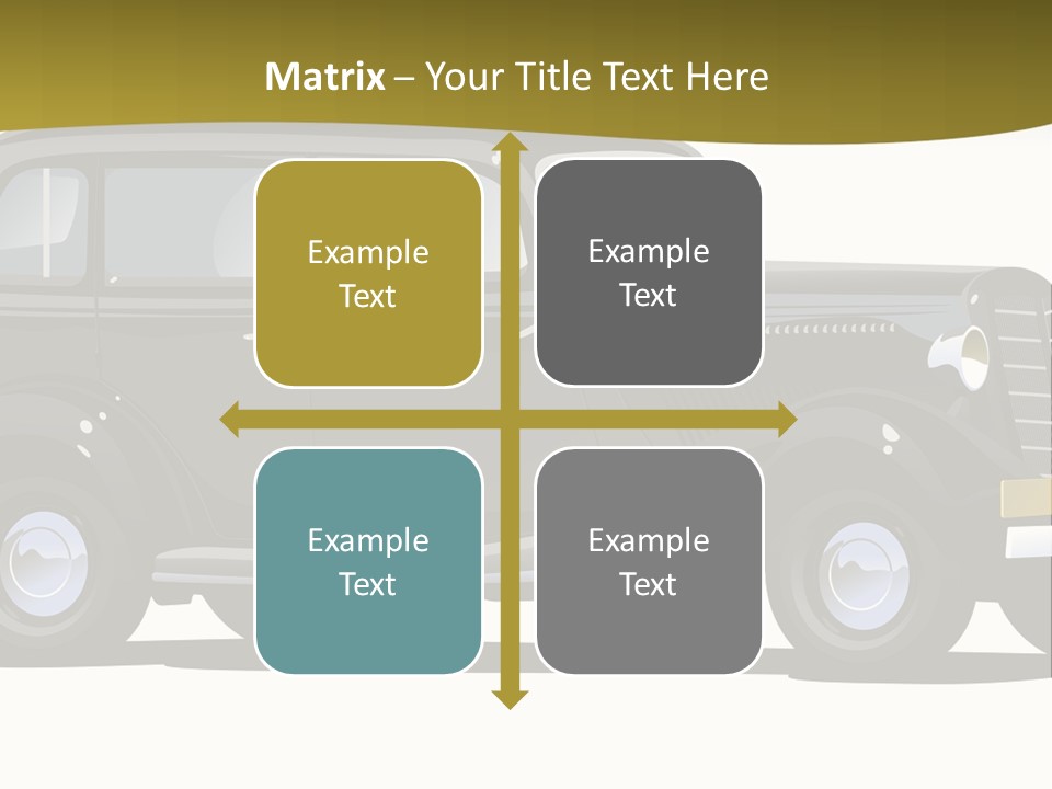 S Vintage Vehicle PowerPoint Template