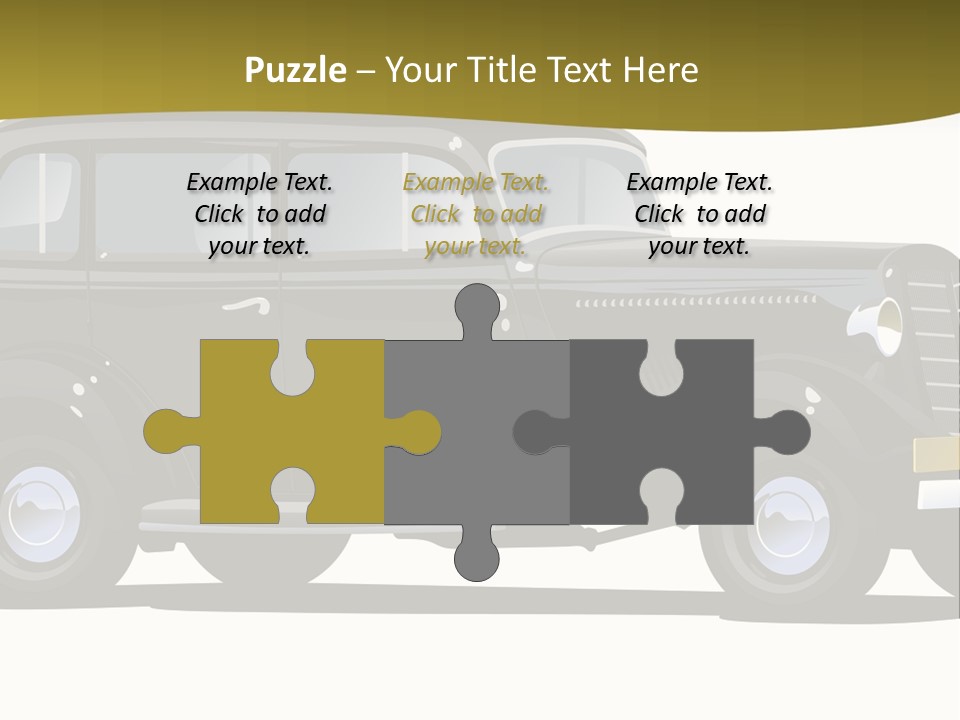 S Vintage Vehicle PowerPoint Template