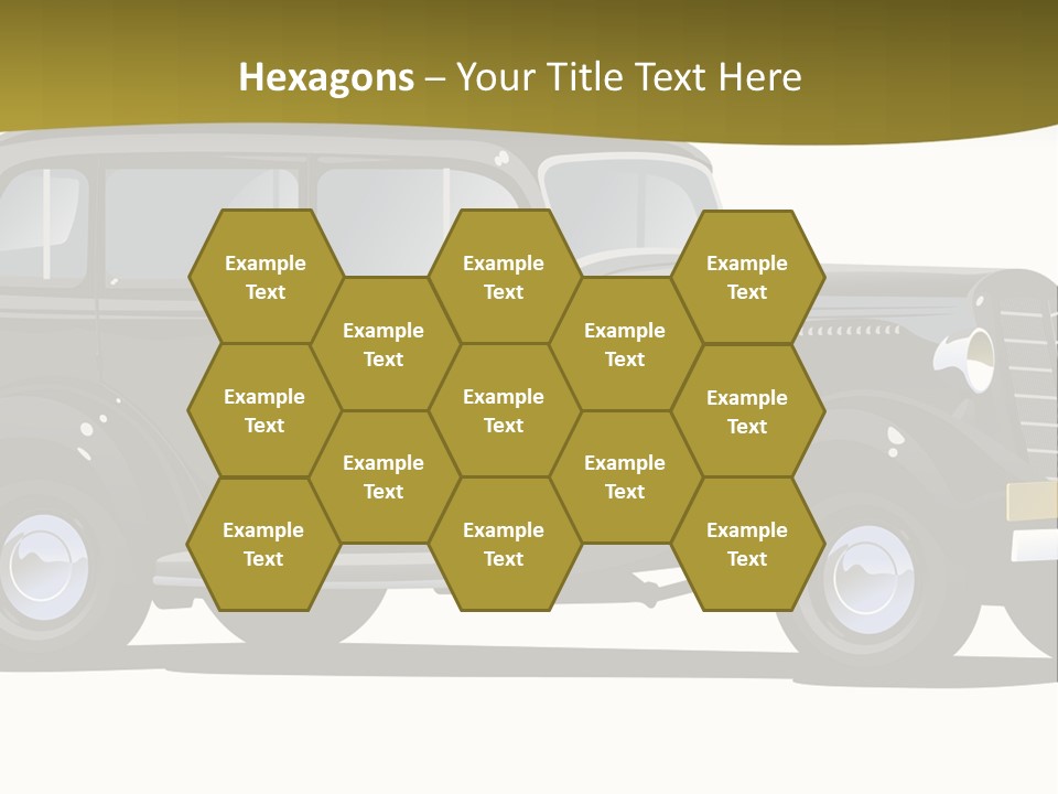 S Vintage Vehicle PowerPoint Template