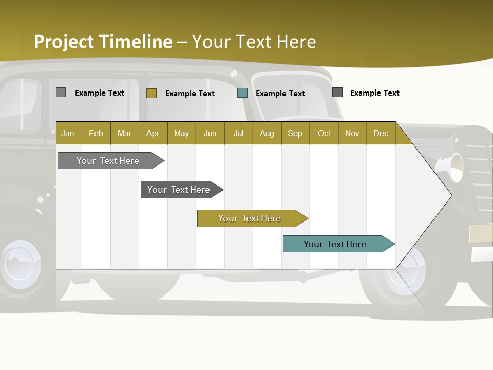 S Vintage Vehicle PowerPoint Template