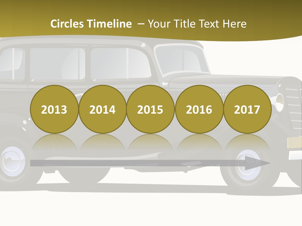 S Vintage Vehicle PowerPoint Template