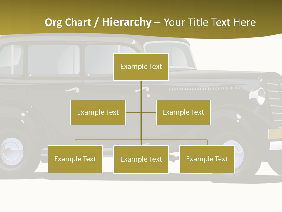 S Vintage Vehicle PowerPoint Template