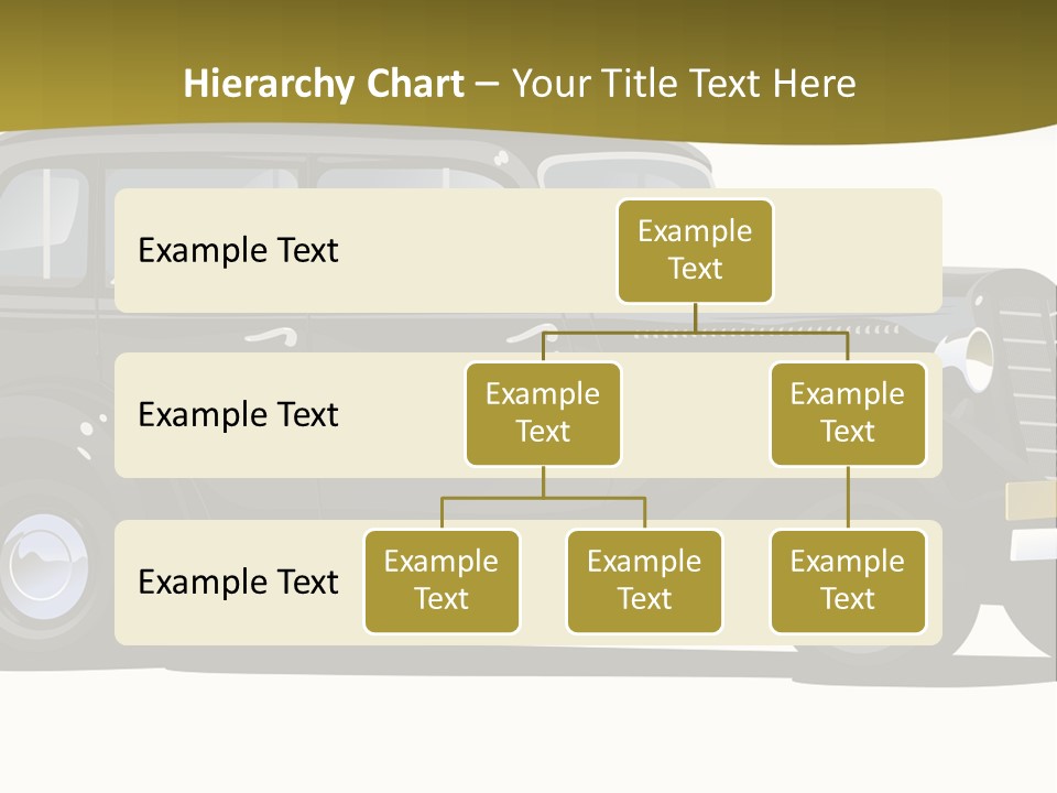 S Vintage Vehicle PowerPoint Template