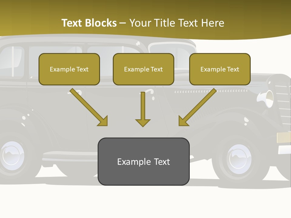 S Vintage Vehicle PowerPoint Template
