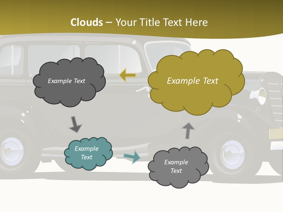 S Vintage Vehicle PowerPoint Template