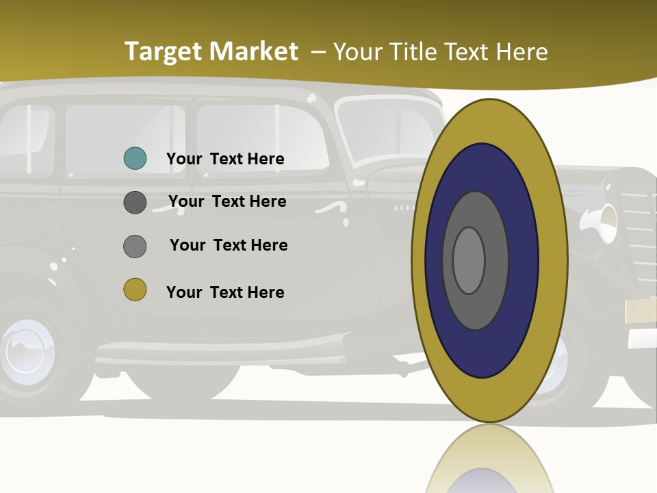 S Vintage Vehicle PowerPoint Template