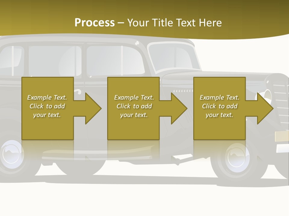 S Vintage Vehicle PowerPoint Template