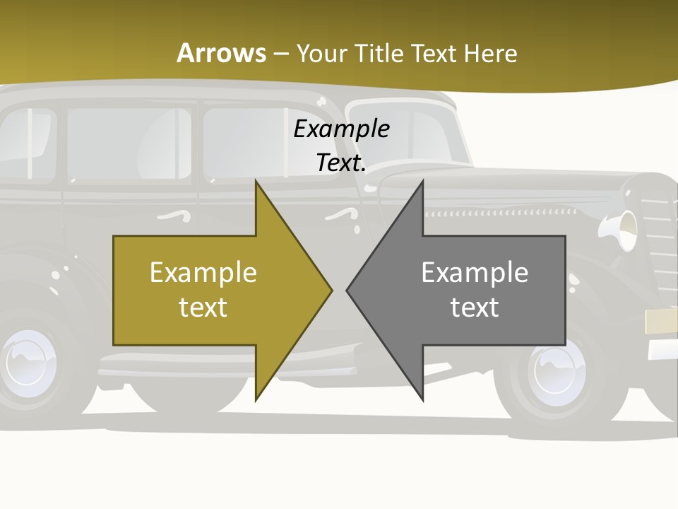 S Vintage Vehicle PowerPoint Template