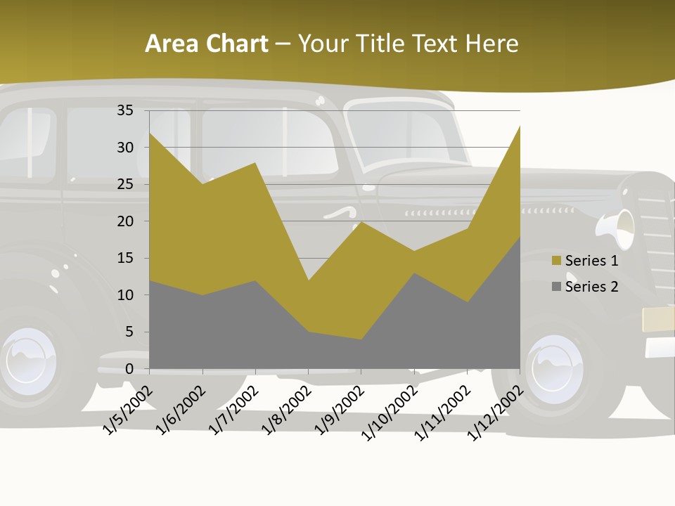 S Vintage Vehicle PowerPoint Template