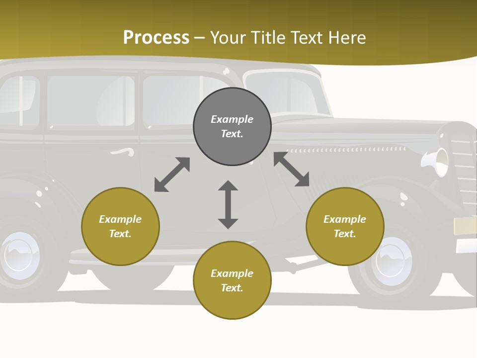 S Vintage Vehicle PowerPoint Template