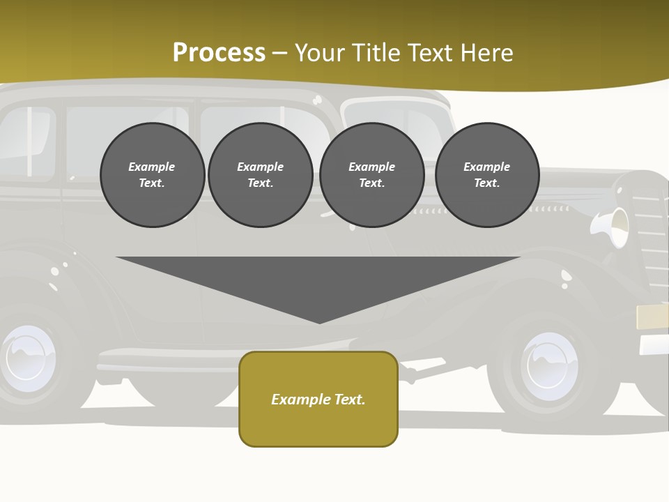 S Vintage Vehicle PowerPoint Template