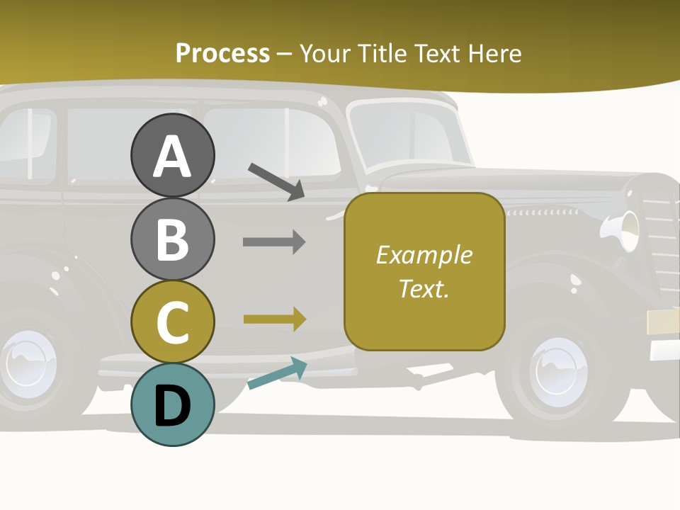 S Vintage Vehicle PowerPoint Template