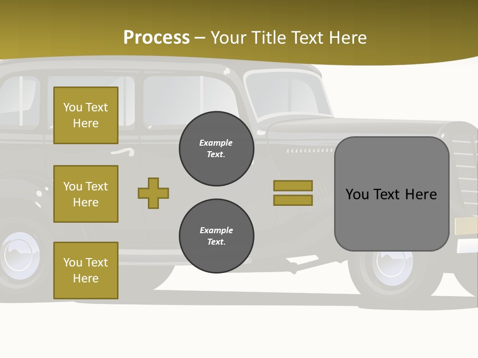 S Vintage Vehicle PowerPoint Template