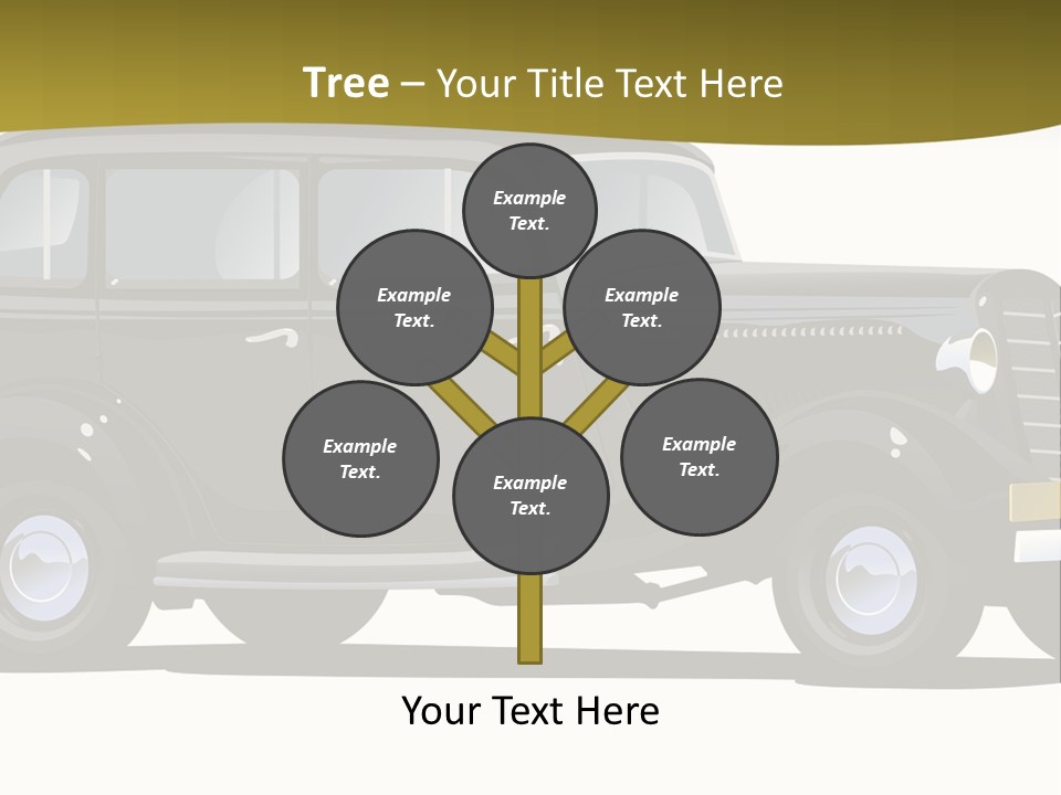 S Vintage Vehicle PowerPoint Template